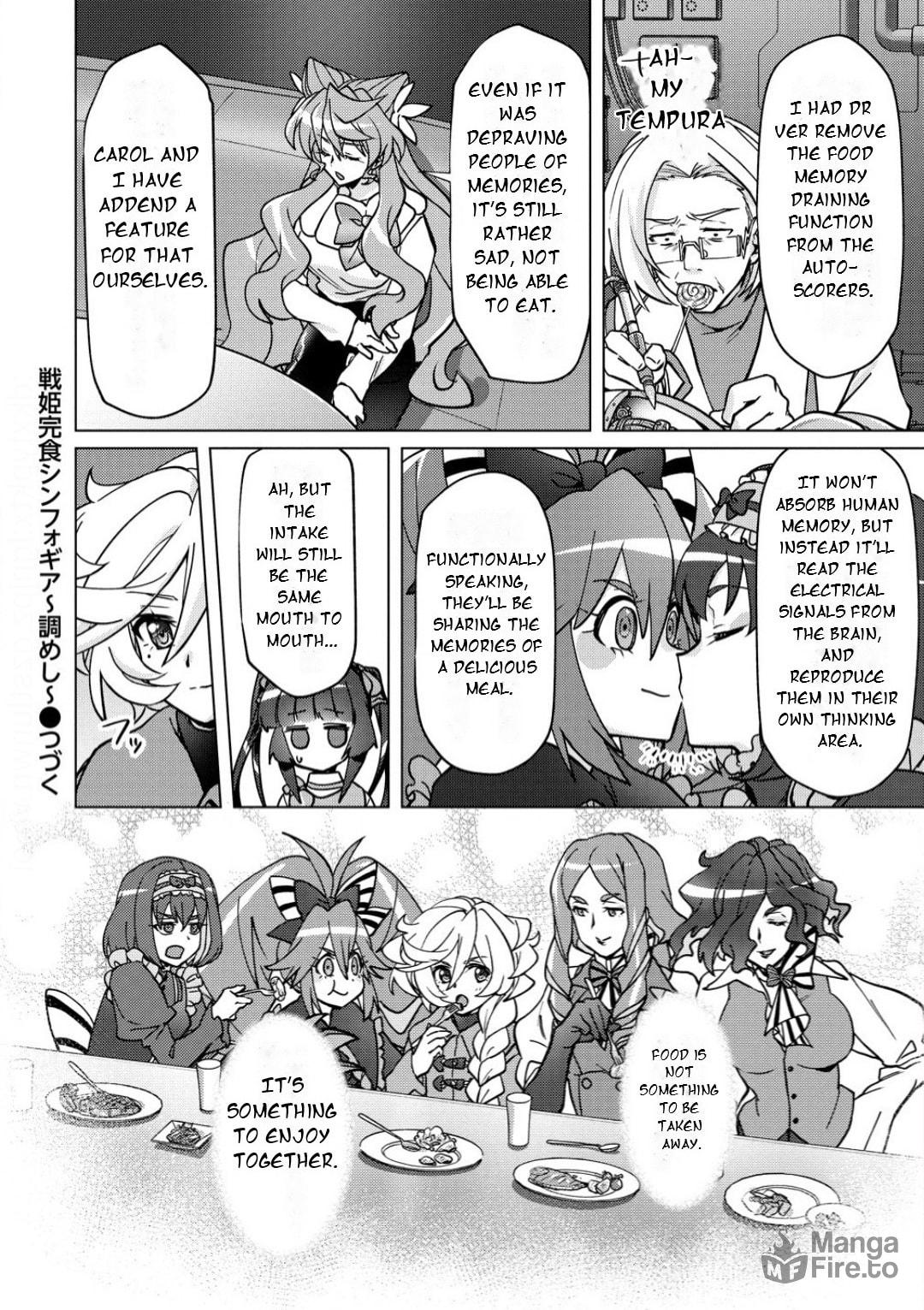 Senki Kanshoku Symphogear ~Shirabemeshi~ – Chapter 38 page 20