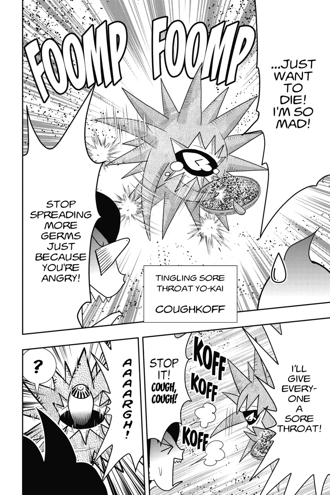 Don't Catch Cold! featuring Sore Throat Yo-kai Coughkoff page 6
