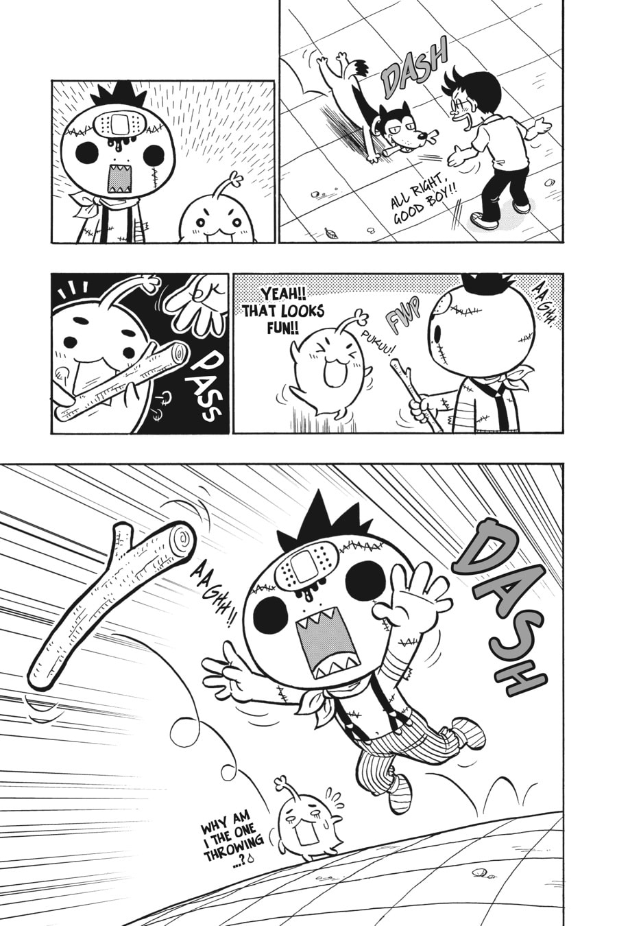 A STRANGE CREATURE IZ FOLLOWING YOU! page 13