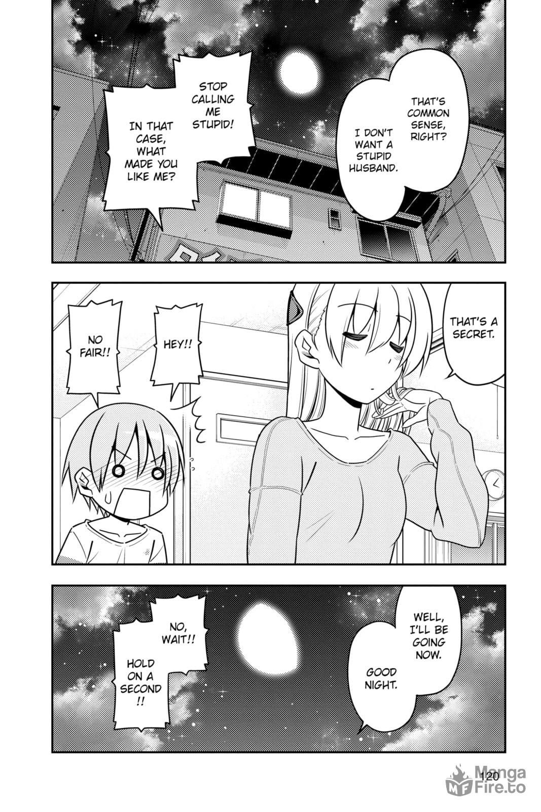 Araragi-Kun said this once before. I love every part of you page 19