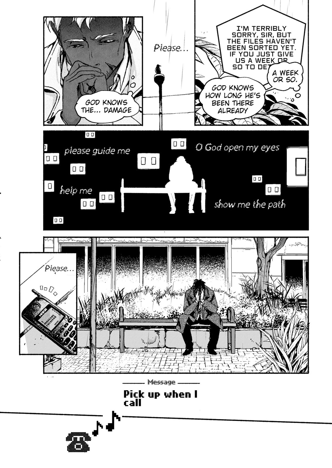 The one whose eyes were opened. The one who turned a blind eye. page 21