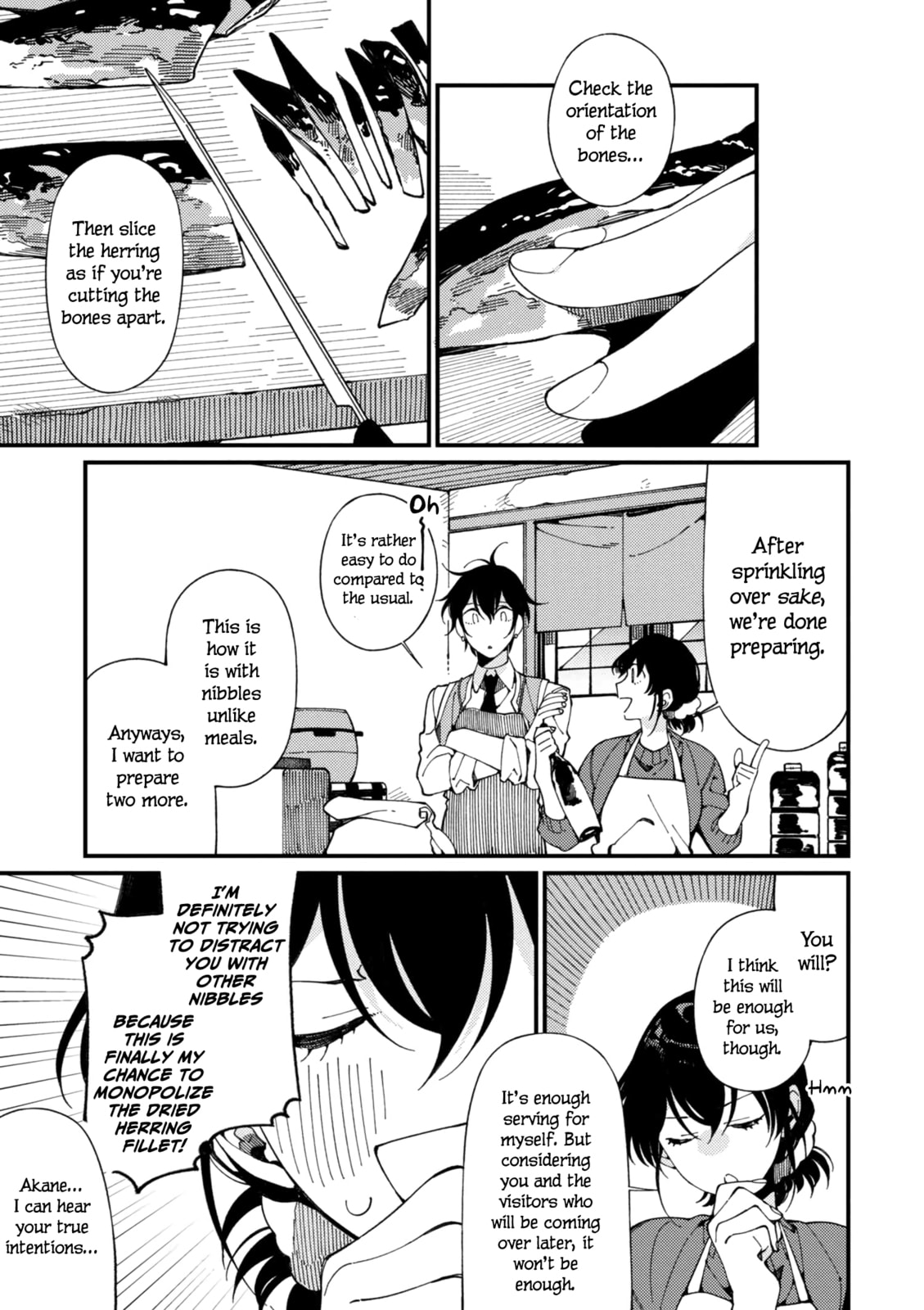 Dried Herring Fillet, Peculiar Clams and Mr. Sour-Faced ① page 3