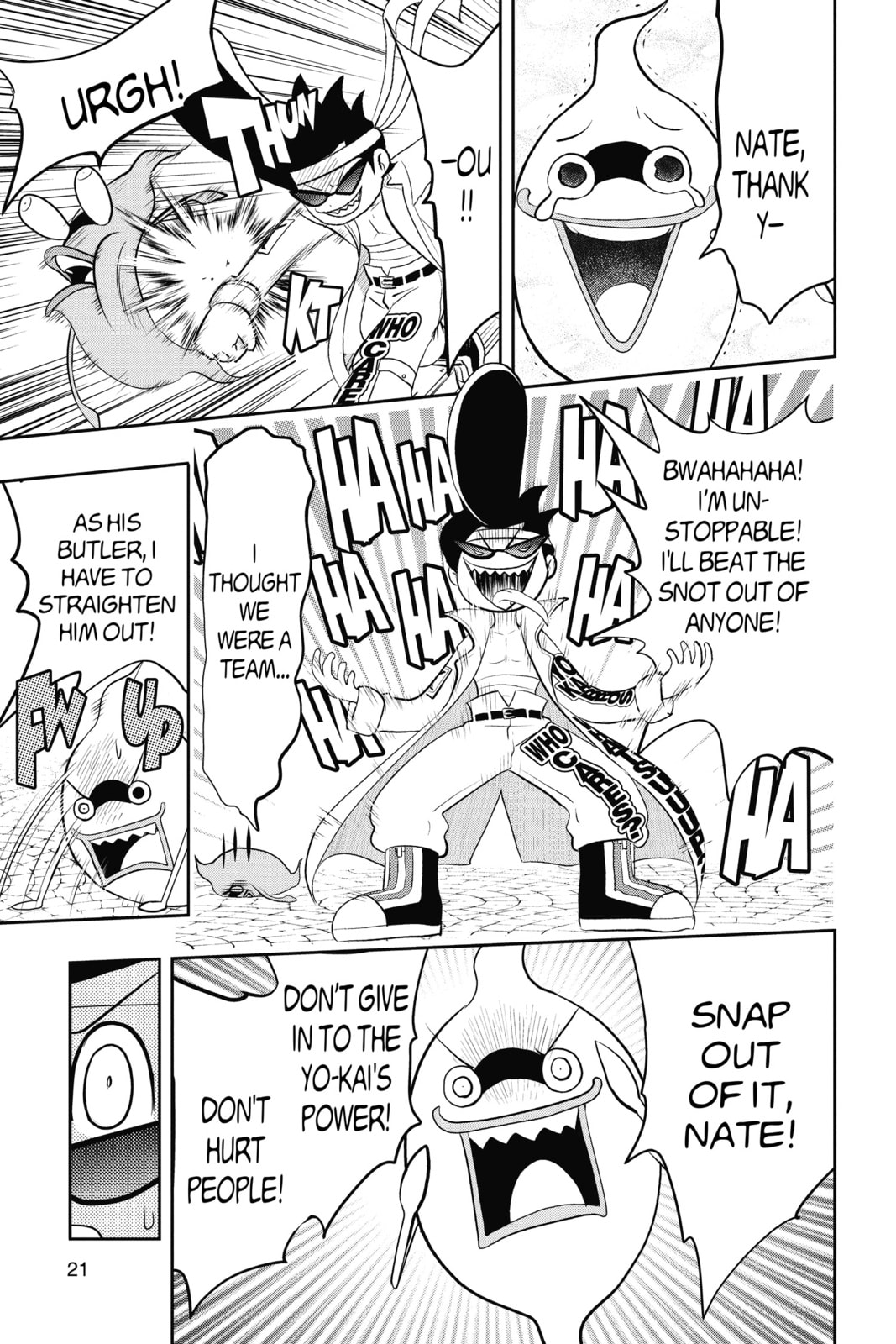Nate the Bad Boy?! featuring Rebel Yo-kai Roughraff page 15