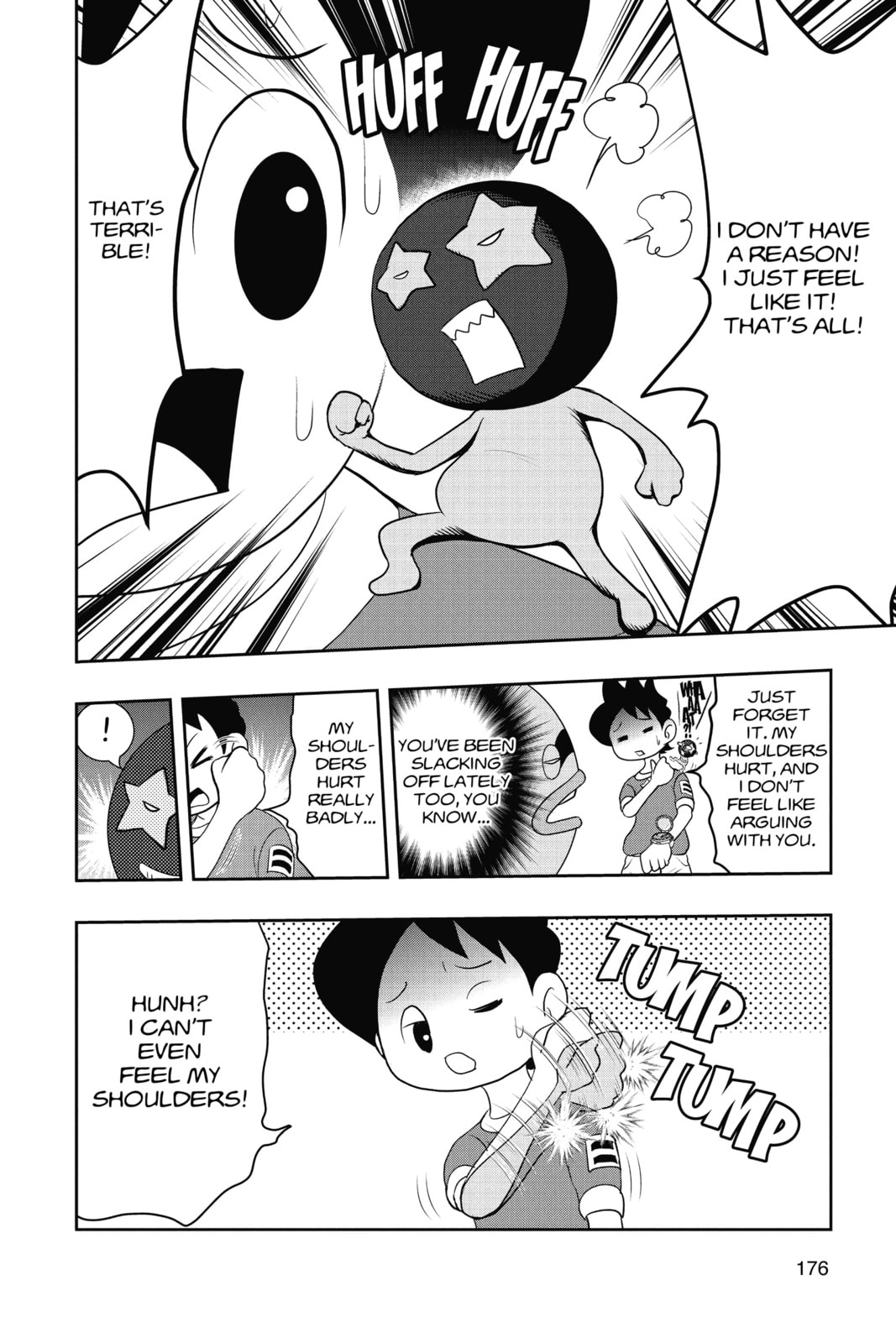 Sick and tired of Stiff Shouldersll featuring Stiff-Shoulder Yo-kai Ake page 3