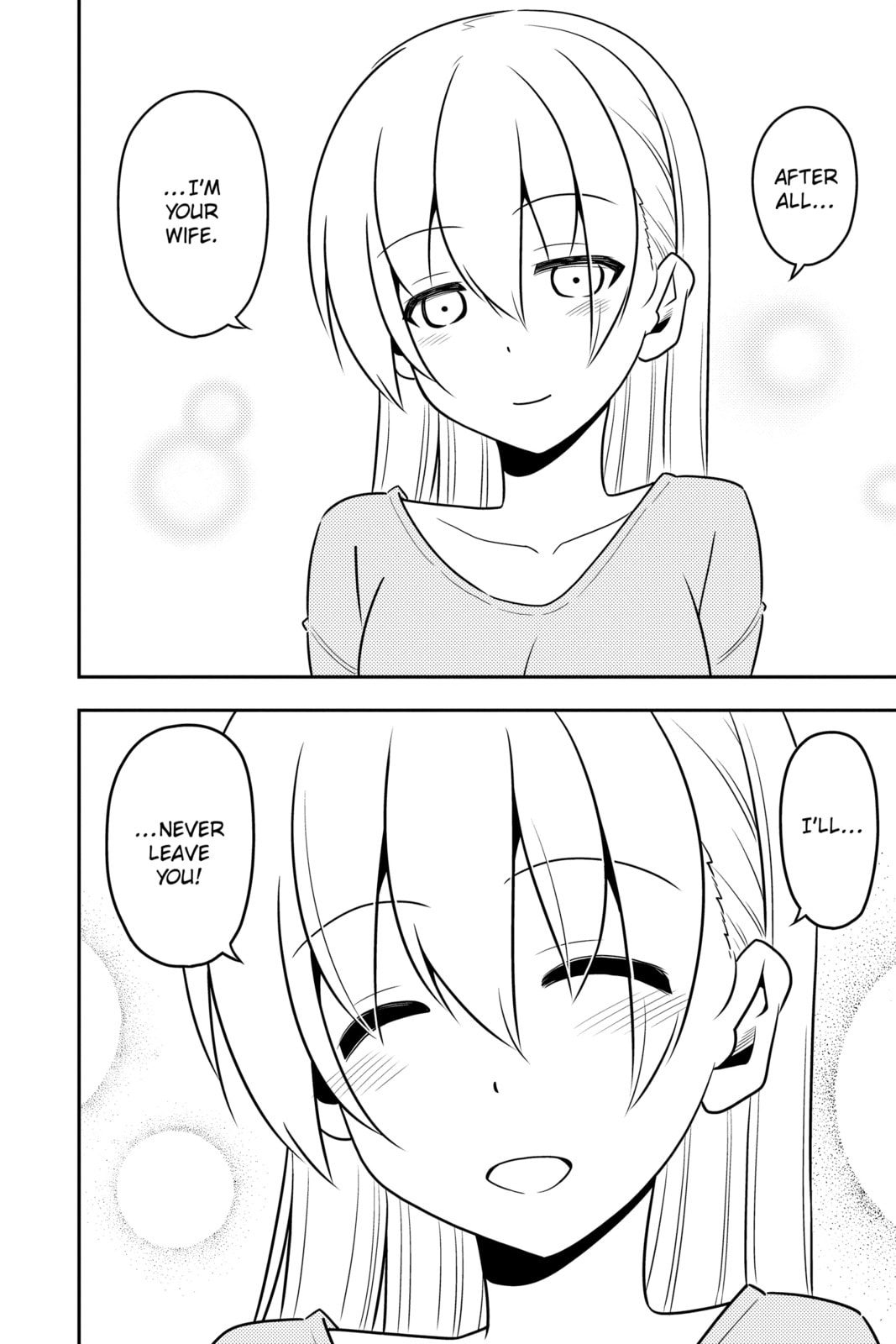 Araragi-Kun said this once before. I love every part of you page 13