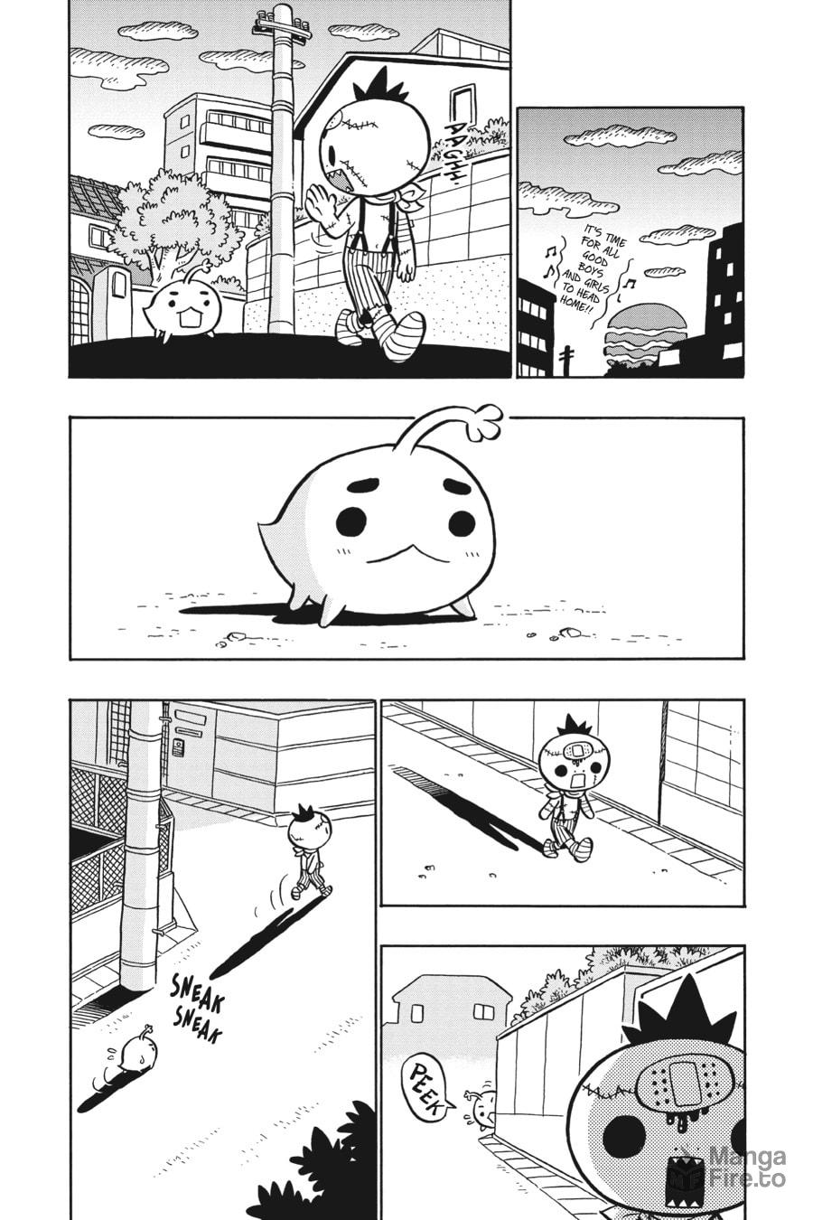 A STRANGE CREATURE IZ FOLLOWING YOU! page 20