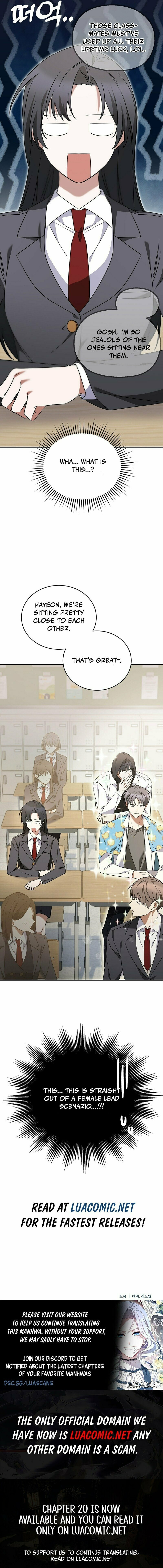 I Am in the Same Class as the Crazy Male Leads – Chapter 4 page 21