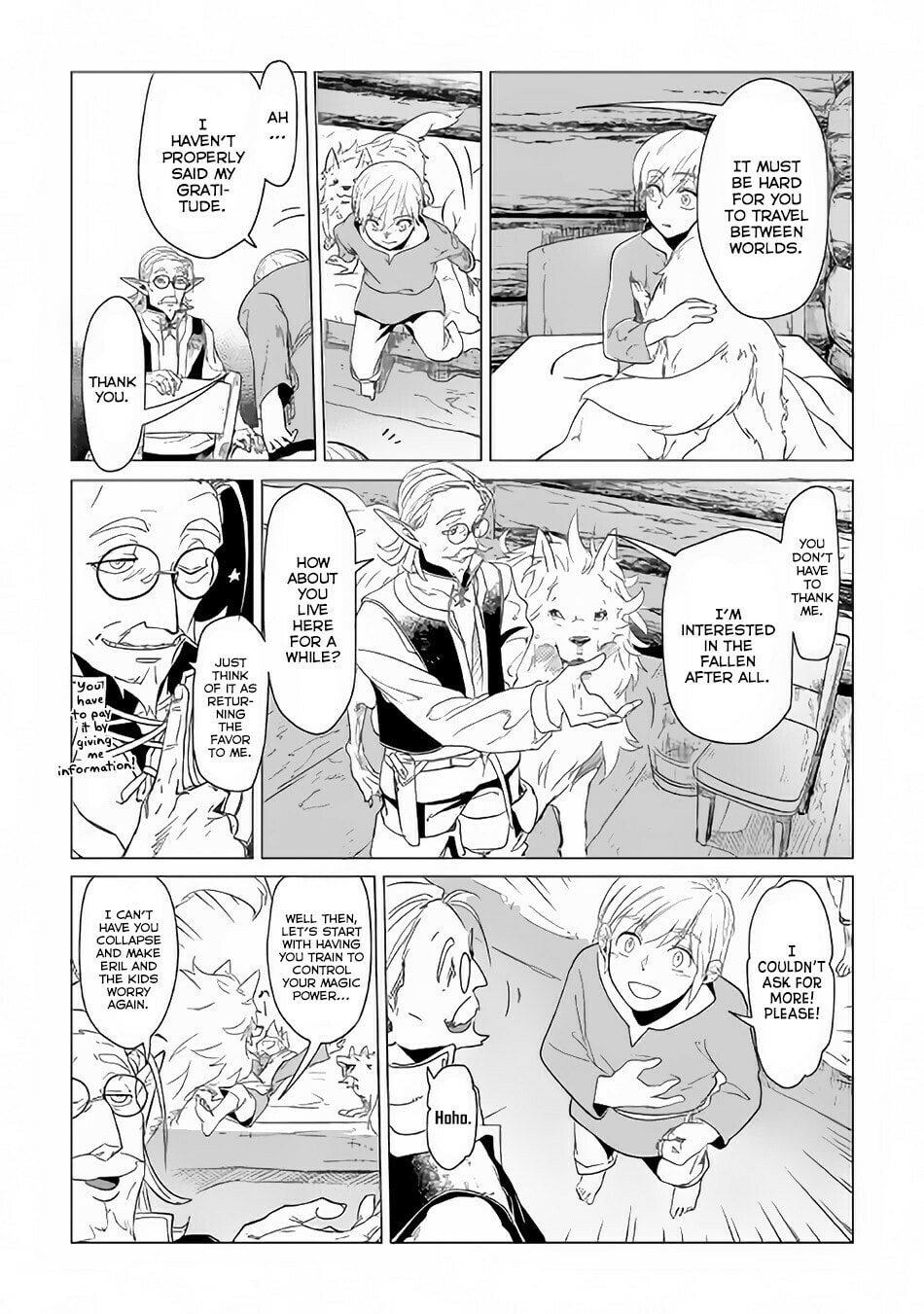 Encounter with the Fluffiness page 36