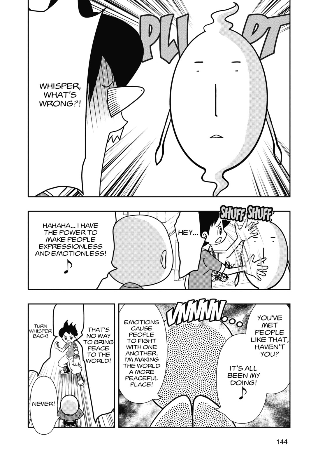 A Peaceful World…Without Emotion?! featuring Expressionless Yo-kai Faysoff page 6