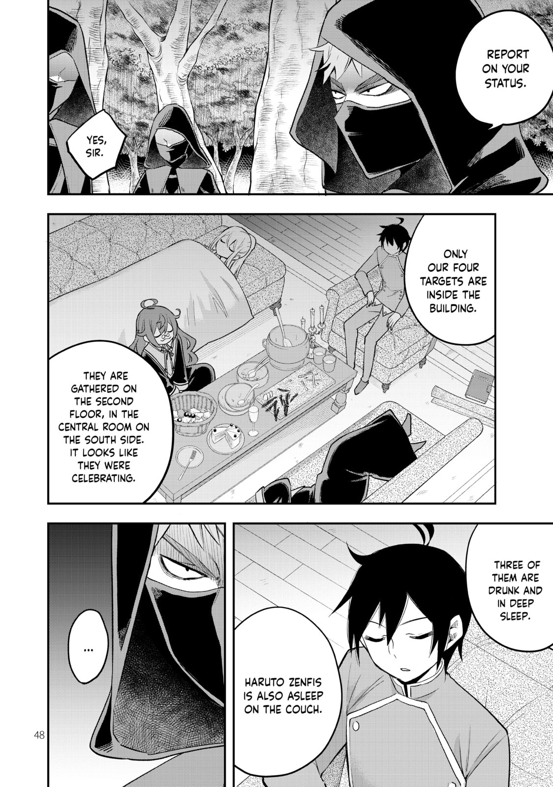 An Assassination Force Approaches page 1