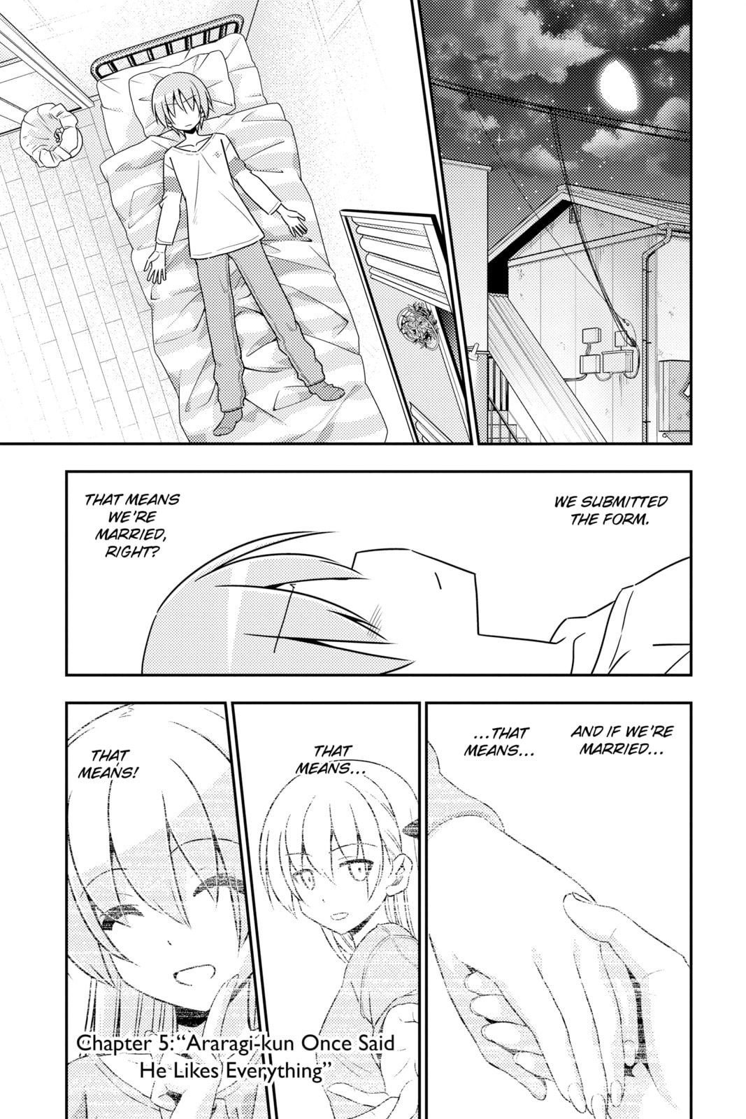 Araragi-Kun said this once before. I love every part of you page 0