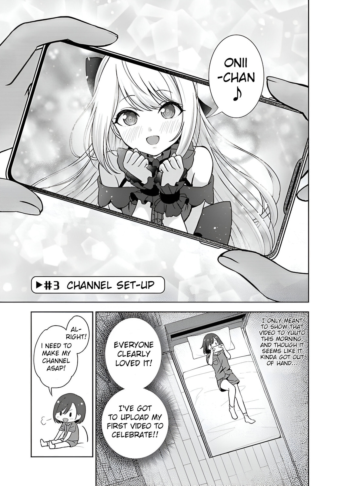 Shitsurenshita node Vtuber Hajimetara Toshiue no Onee-san ni Motemashita – Chapter 3 page 0