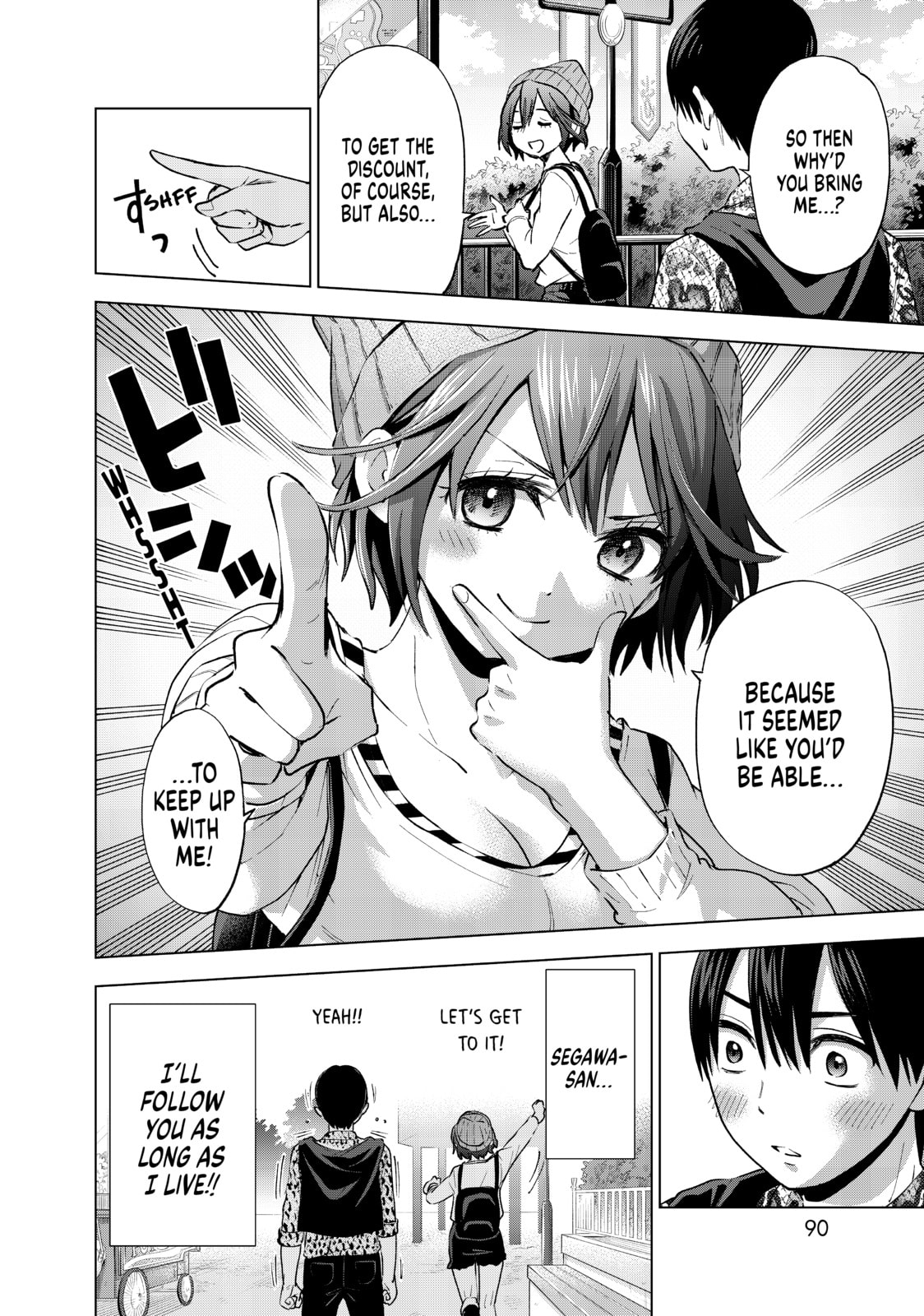 You Seem Like You'd Be Able to Keep Up With Me page 7
