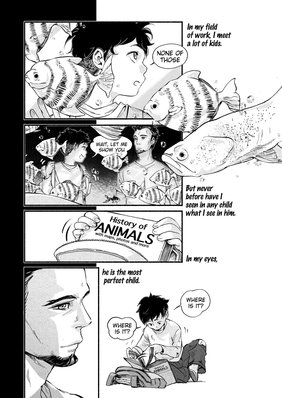 The one whose eyes were opened. The one who turned a blind eye. page 12