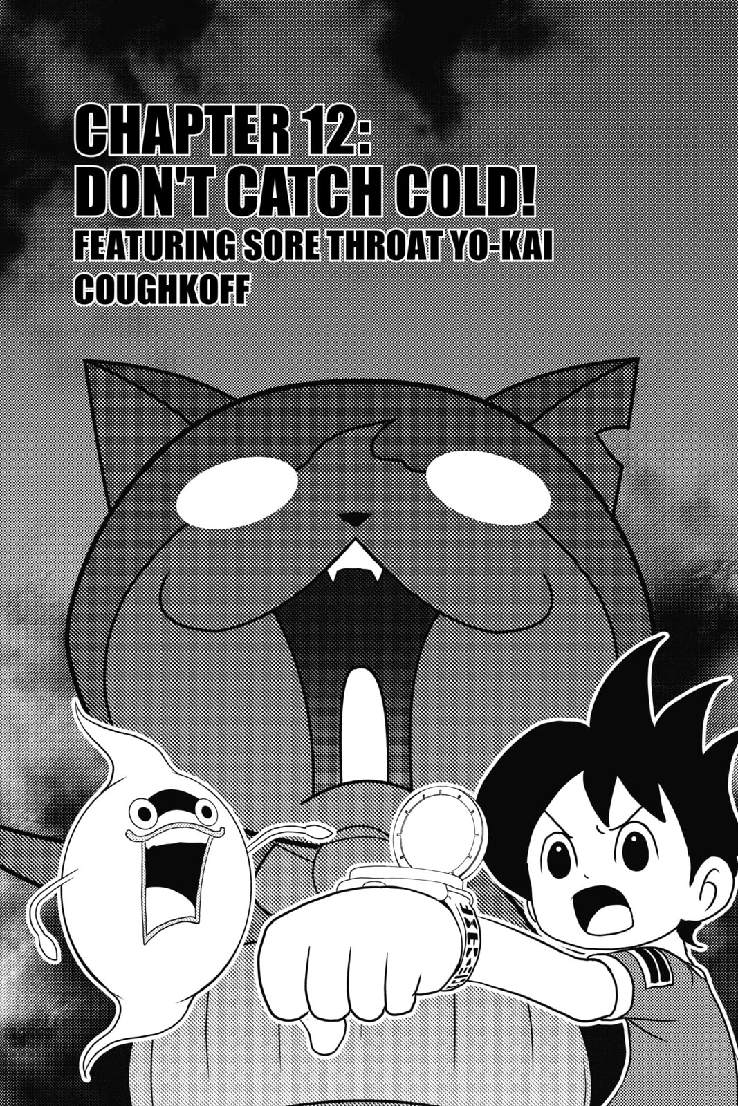 Don't Catch Cold! featuring Sore Throat Yo-kai Coughkoff page 0