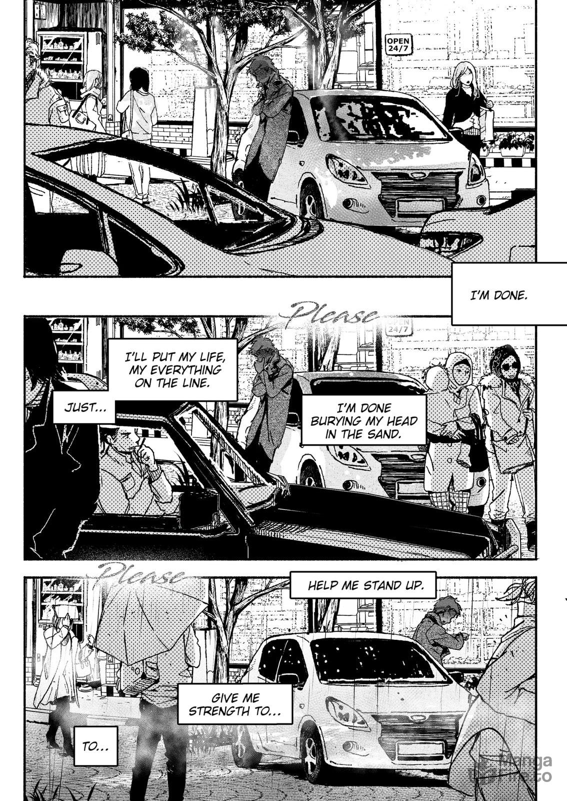 The one whose eyes were opened. The one who turned a blind eye. page 23