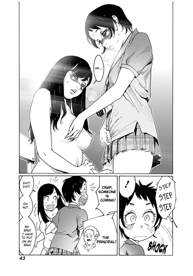 Michiru takes photo of Airi again after a long time. page 10