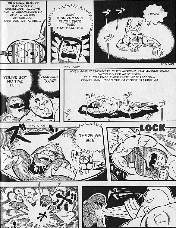 Preserialization – Kinnikuman vs. Okamarasu page 13