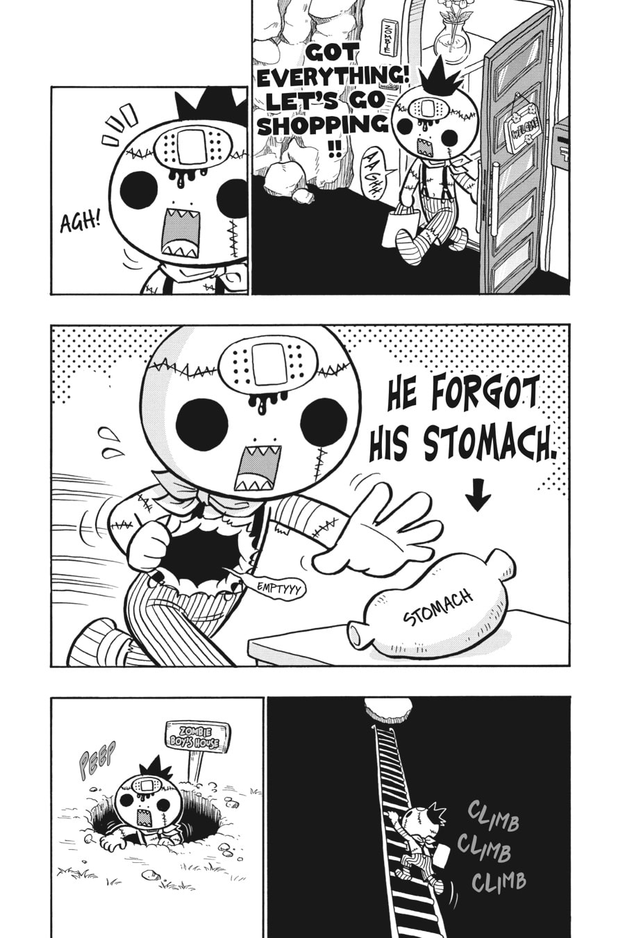 A STRANGE CREATURE IZ FOLLOWING YOU! page 7