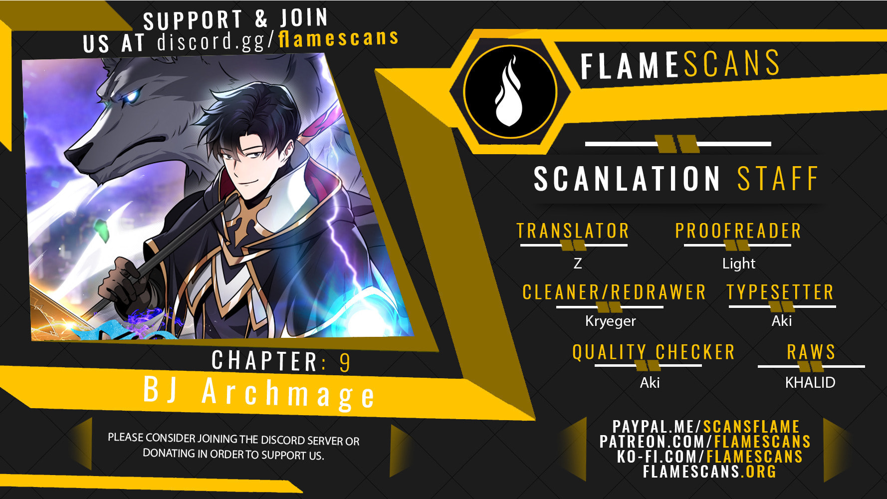 Grand Warlock Streamer – Chapter 9 page 0