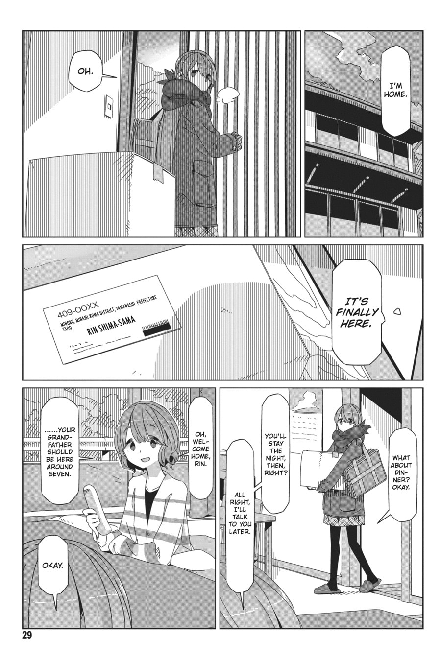 The End of Winter and the Day of Departure page 0