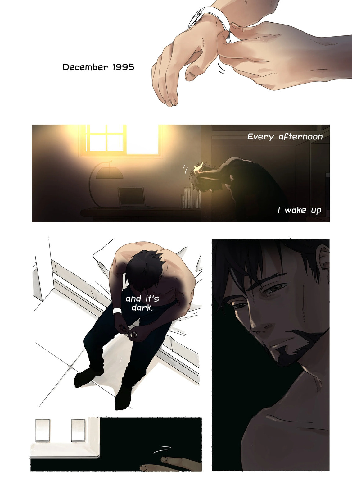 The one whose eyes were opened. The one who turned a blind eye. page 7