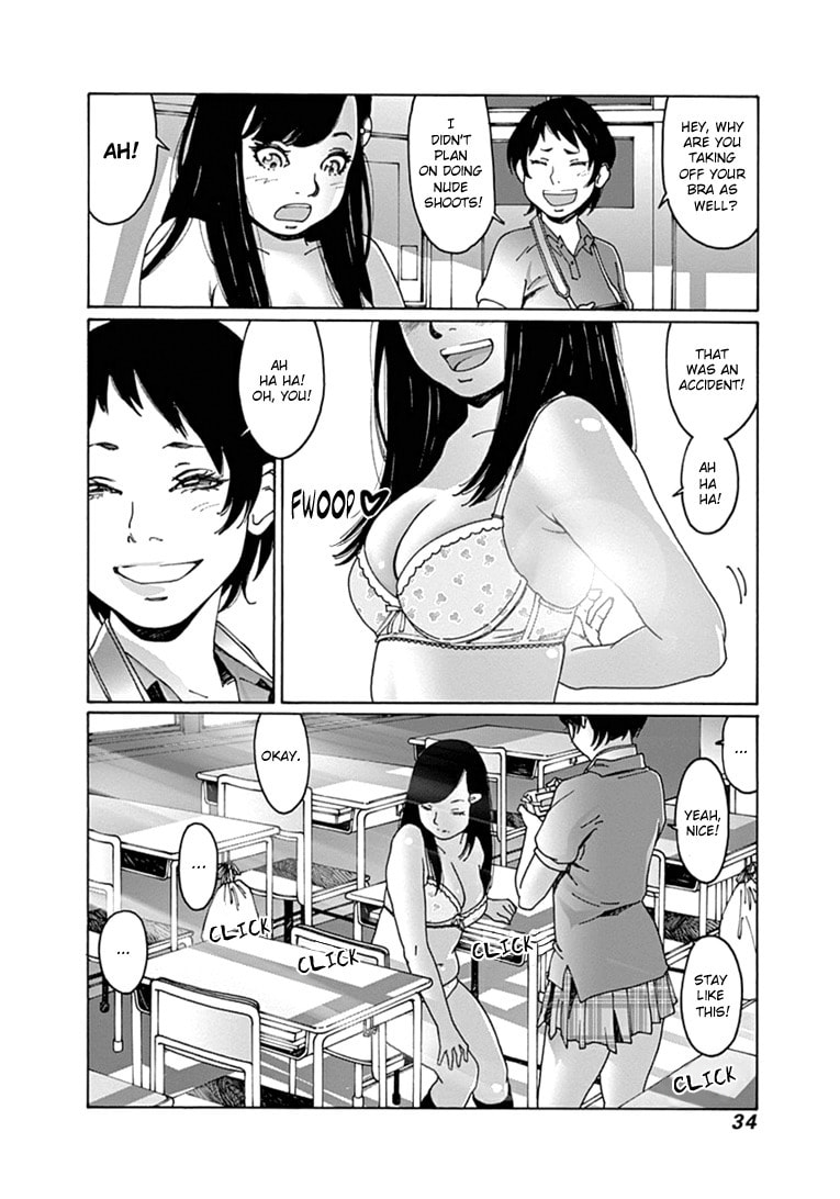 Michiru takes photo of Airi again after a long time. page 1
