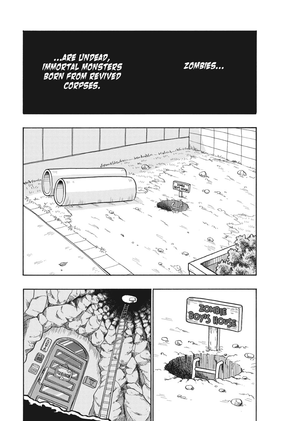 A STRANGE CREATURE IZ FOLLOWING YOU! page 1