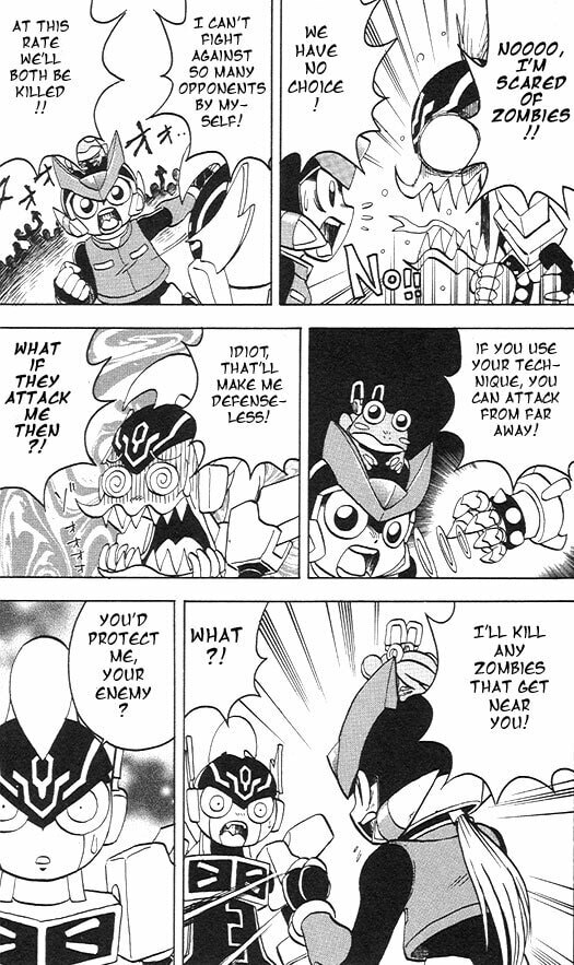 Working Together With Omega! Zombie Battle!! page 18