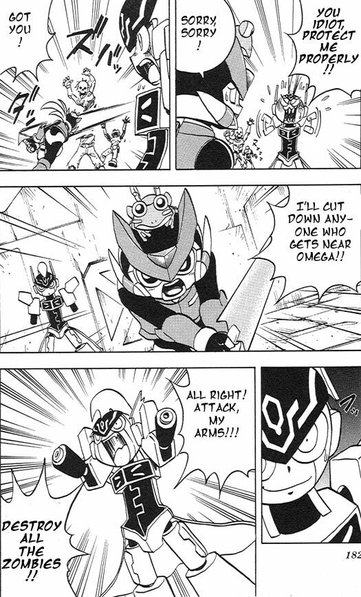 Working Together With Omega! Zombie Battle!! page 21