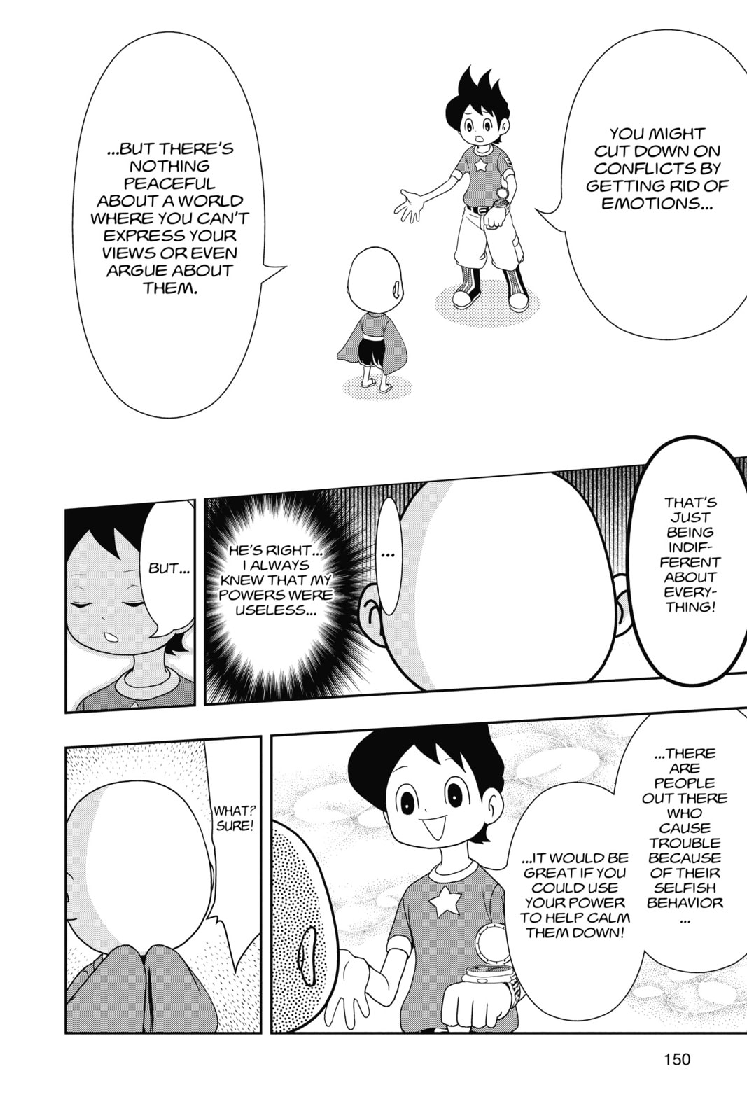 A Peaceful World…Without Emotion?! featuring Expressionless Yo-kai Faysoff page 12