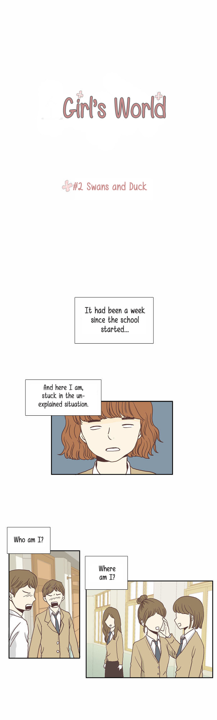 The Duck and The Swans page 0