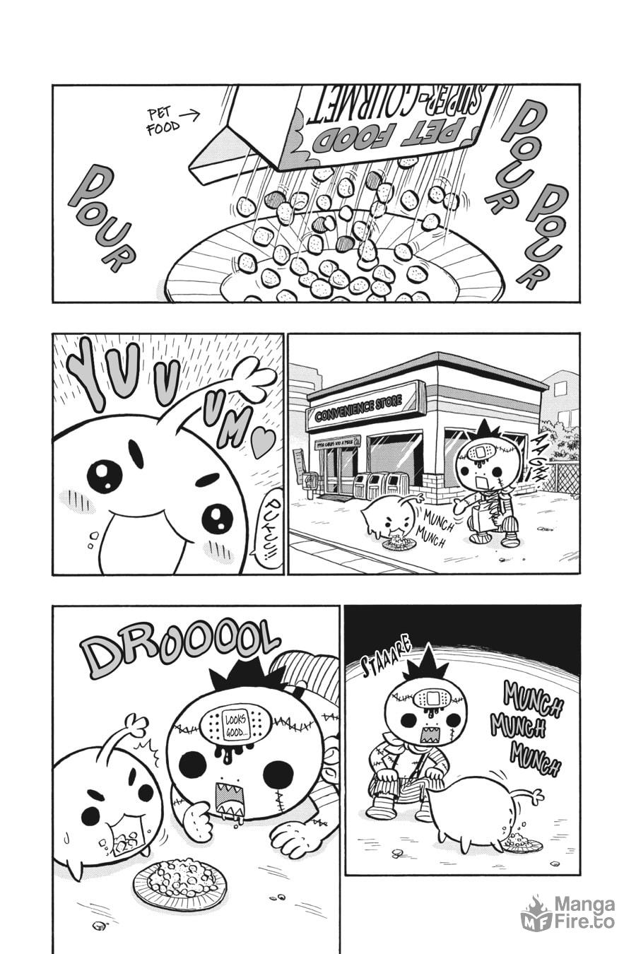 A STRANGE CREATURE IZ FOLLOWING YOU! page 11
