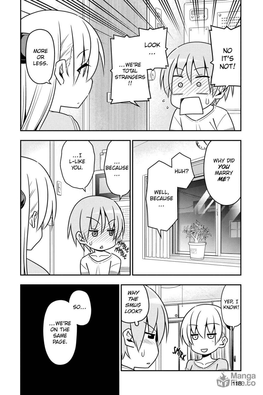 Araragi-Kun said this once before. I love every part of you page 17