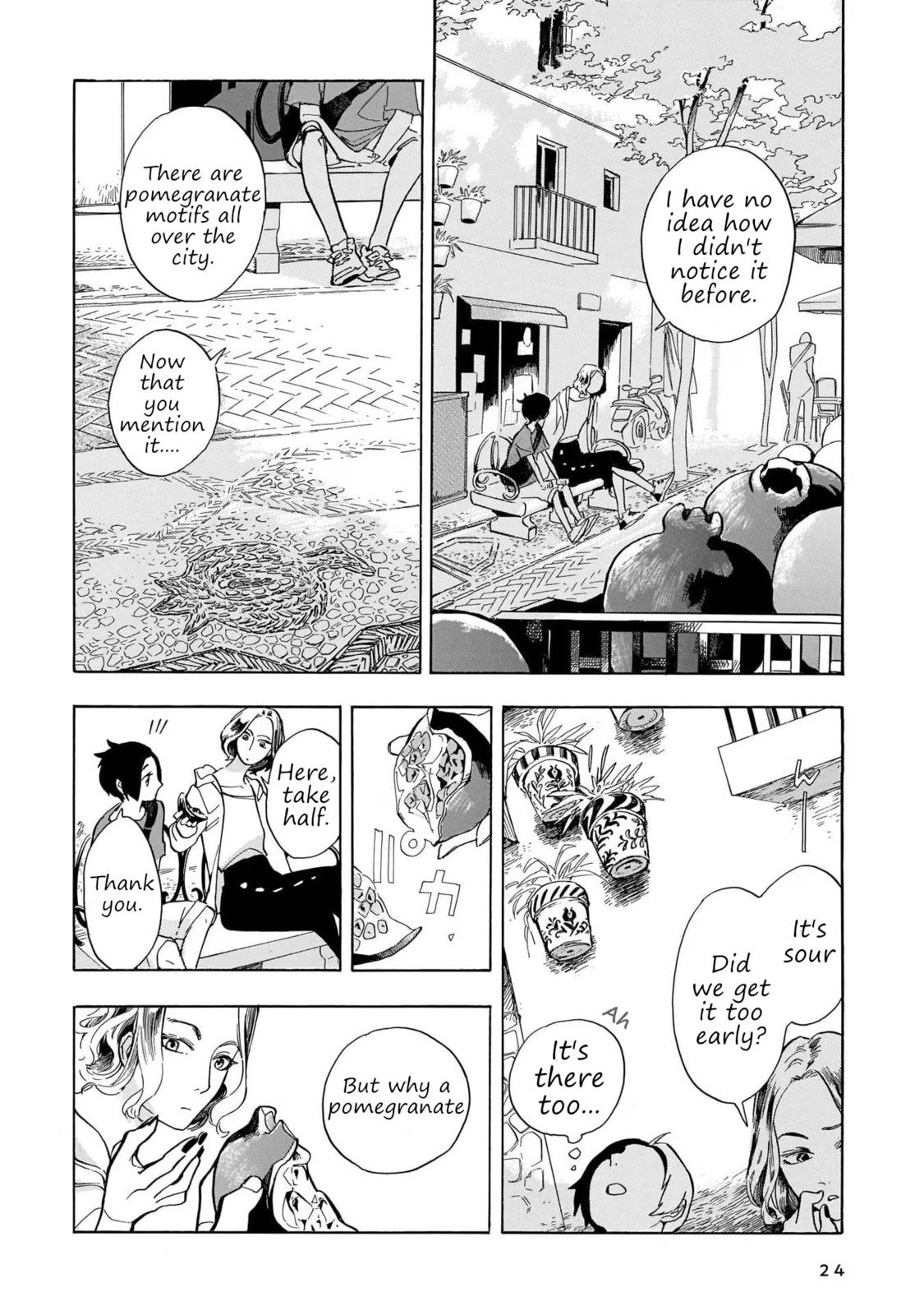 Visiting pomegranates in a foreign country page 7