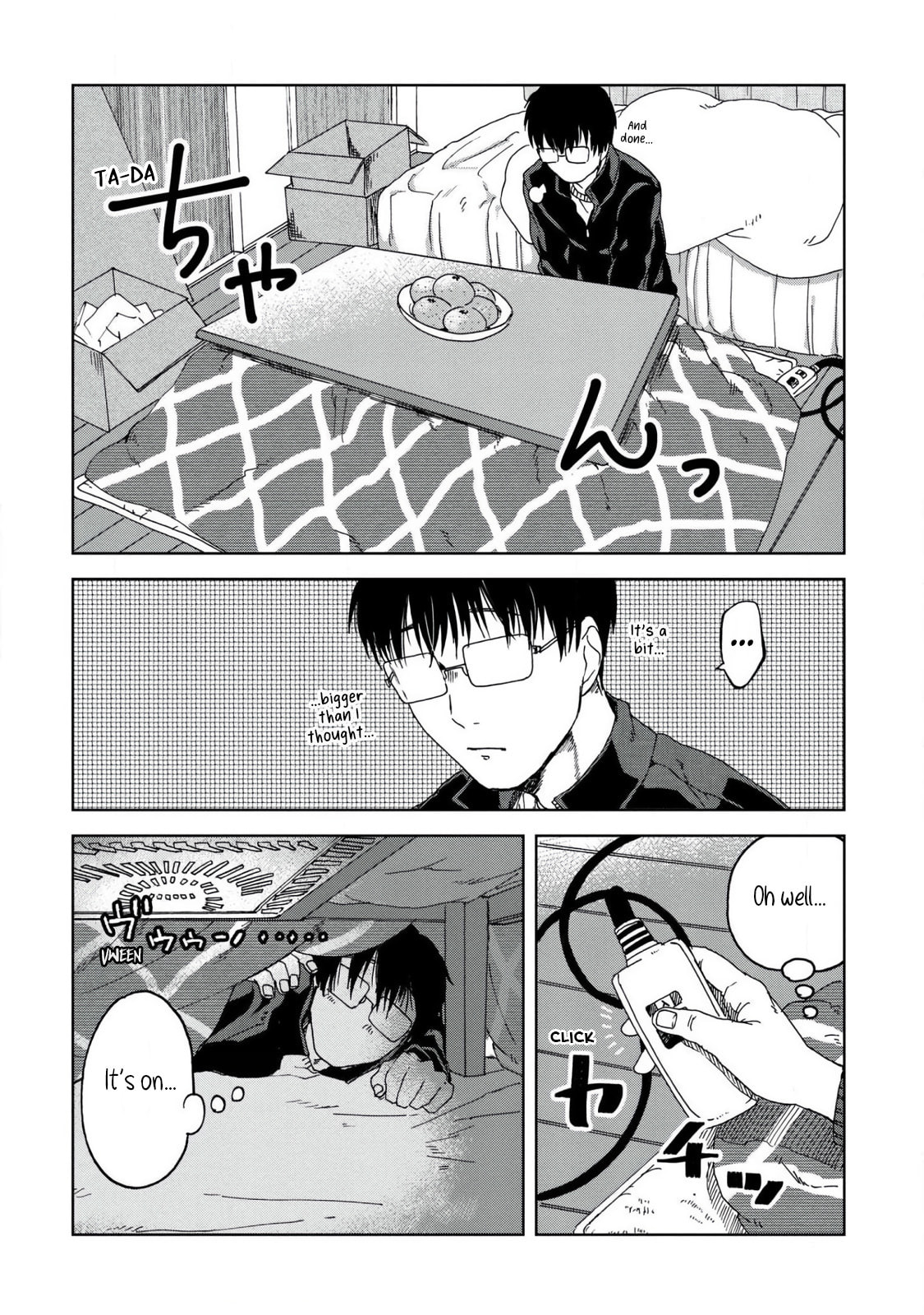 Tangerine Under the Kotatsu… page 1