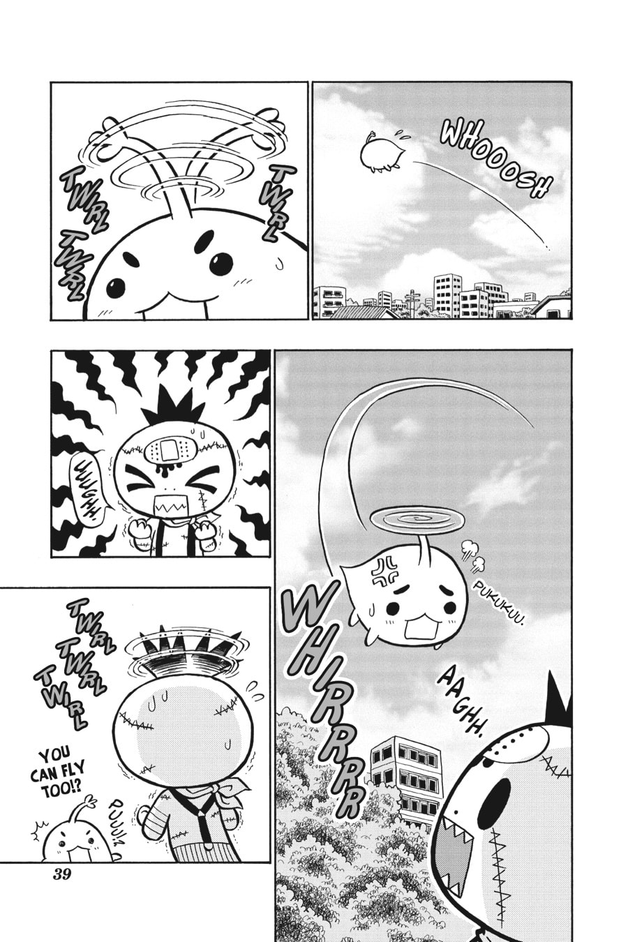 A STRANGE CREATURE IZ FOLLOWING YOU! page 15