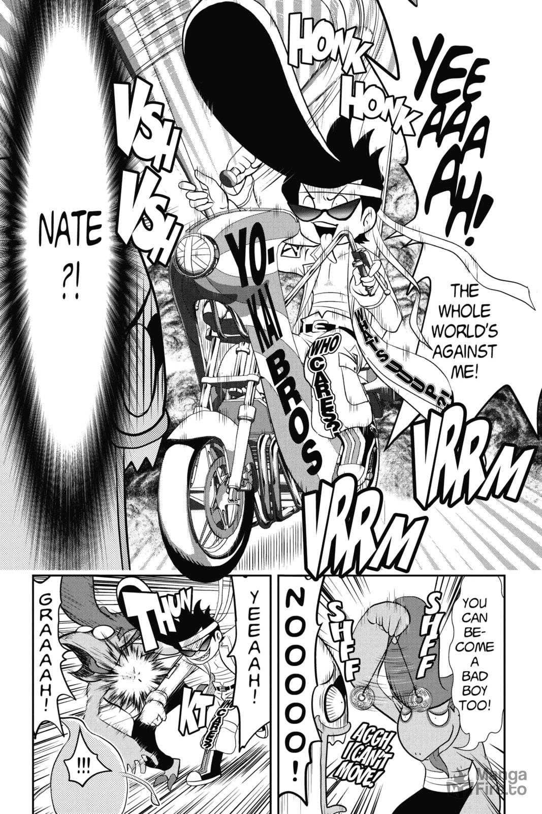 Nate the Bad Boy?! featuring Rebel Yo-kai Roughraff page 14