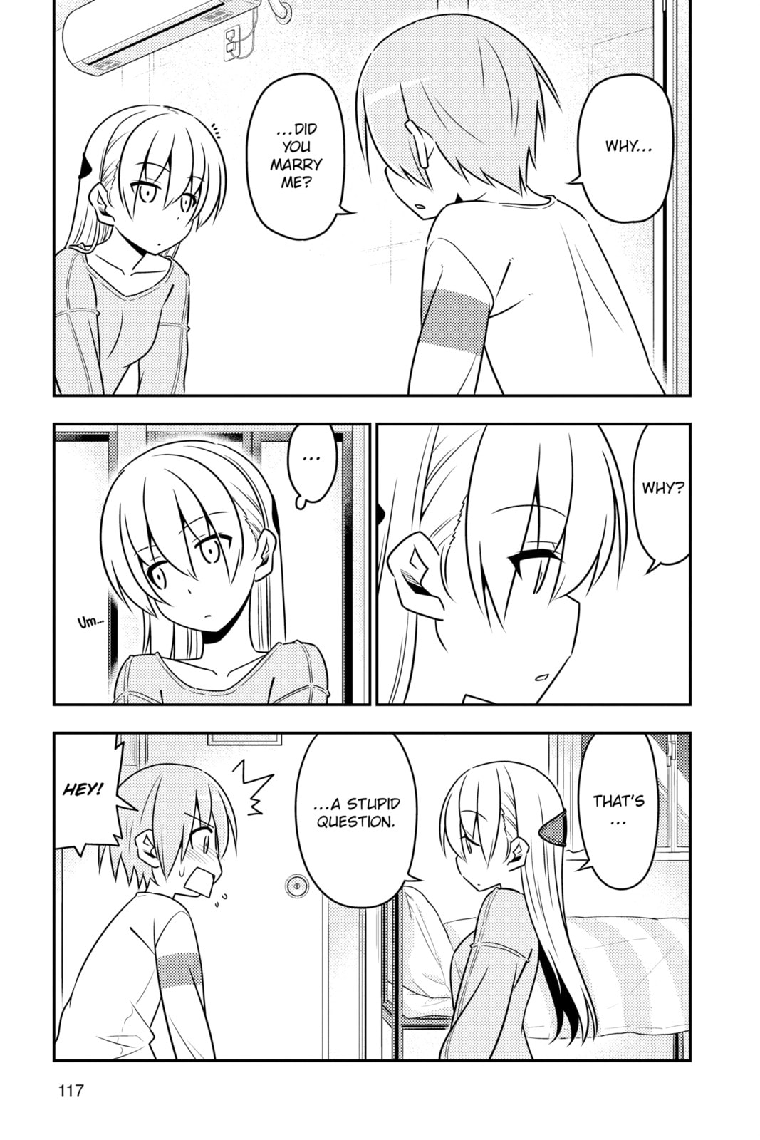 Araragi-Kun said this once before. I love every part of you page 16