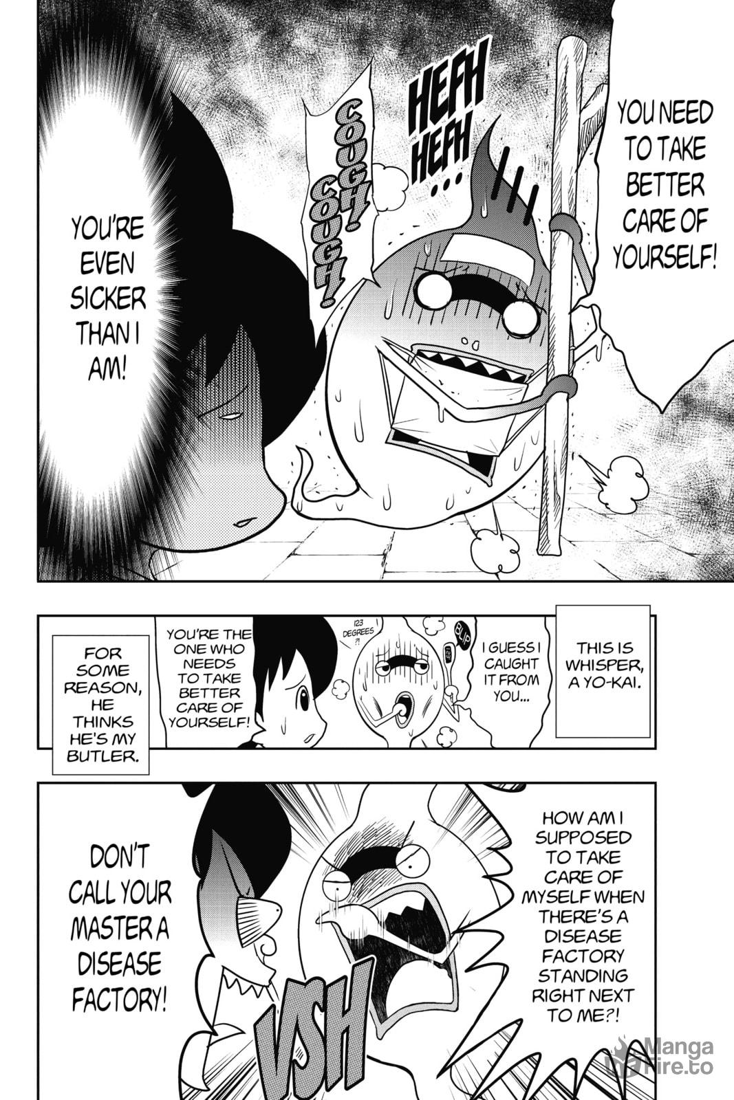 Don't Catch Cold! featuring Sore Throat Yo-kai Coughkoff page 2