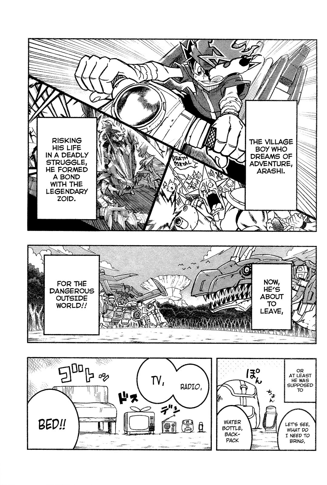 Zoids Wild – Chapter 2 page 1