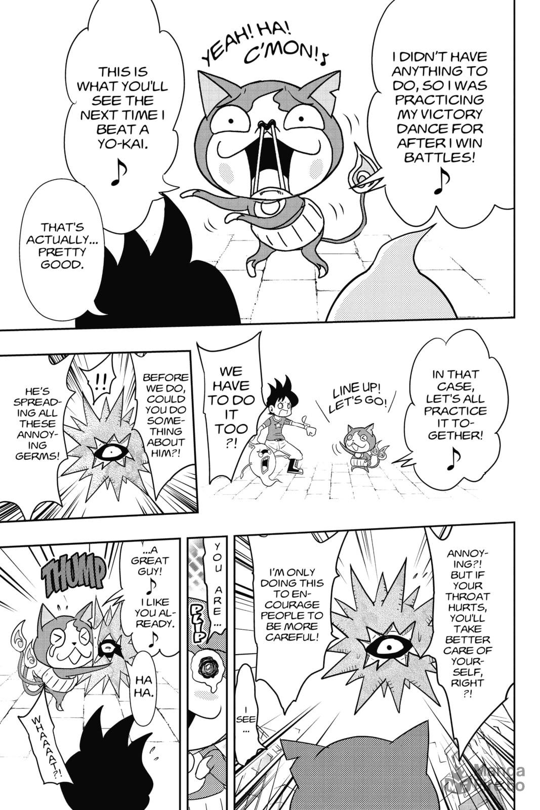 Don't Catch Cold! featuring Sore Throat Yo-kai Coughkoff page 9