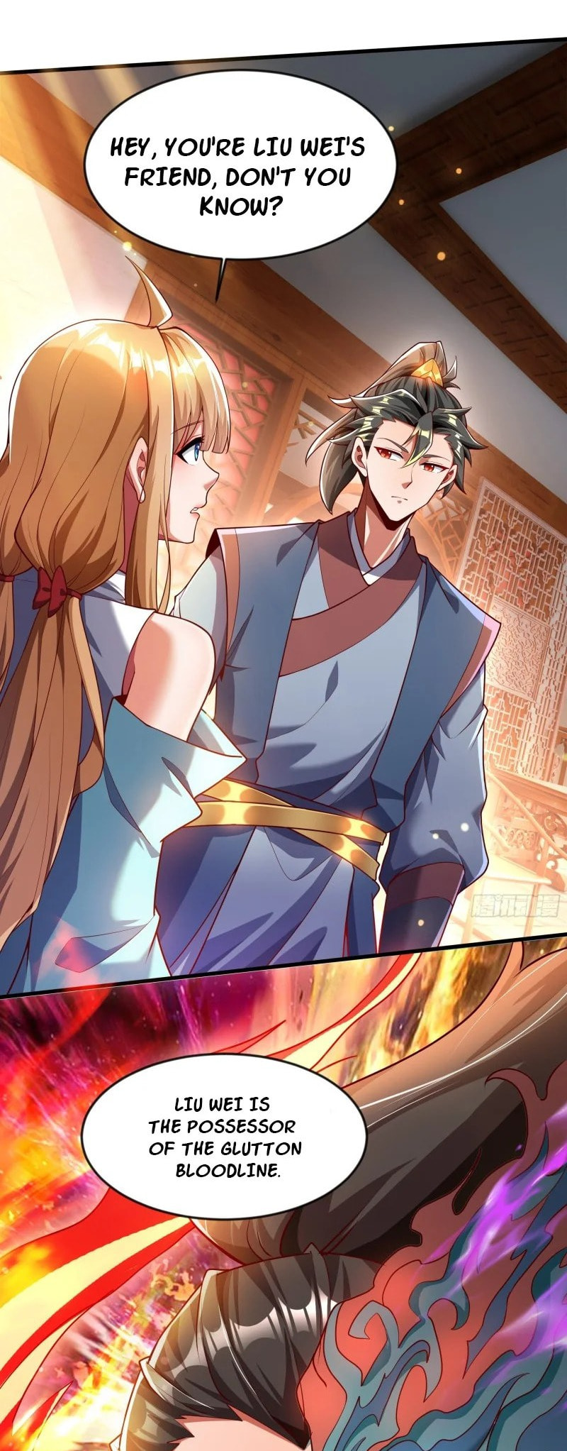 I Scared the Divine Lord as I handed over the Ancient Immortal Pill (Colored) – Chapter 28 page 1