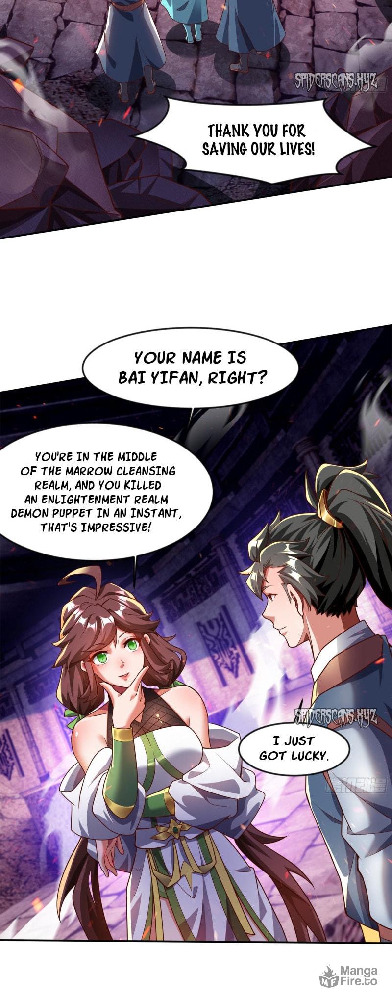 I Scared the Divine Lord as I handed over the Ancient Immortal Pill (Colored) – Chapter 32 page 17