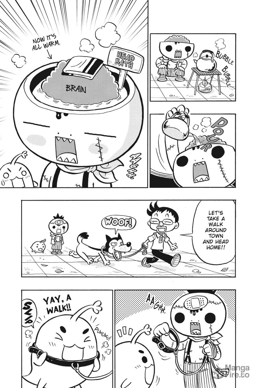 A STRANGE CREATURE IZ FOLLOWING YOU! page 17