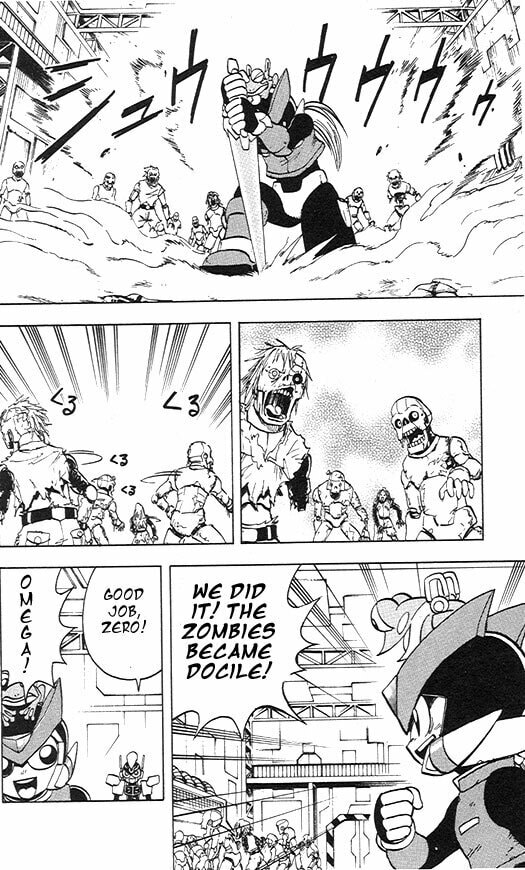 Working Together With Omega! Zombie Battle!! page 28
