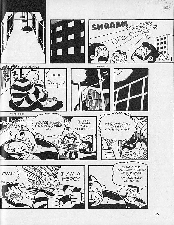 Preserialization – Kinnikuman vs. Okamarasu page 15