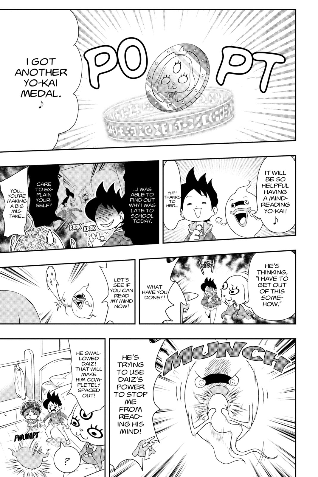 Nonstop Fart Explosion! featuring Fart Yo-kai Cheeksqueek page 16