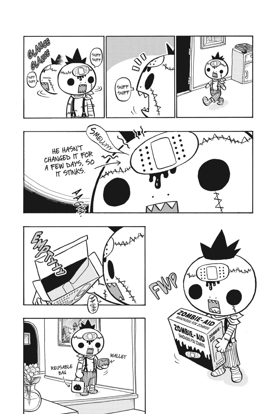 A STRANGE CREATURE IZ FOLLOWING YOU! page 6