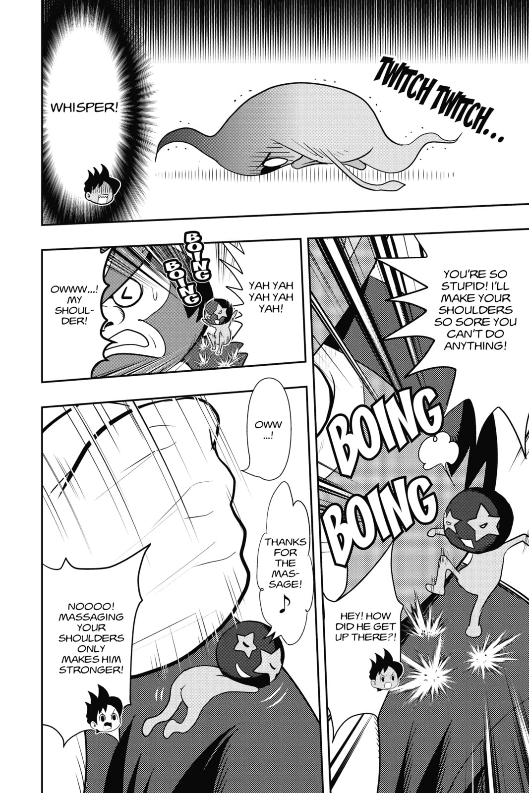 Sick and tired of Stiff Shouldersll featuring Stiff-Shoulder Yo-kai Ake page 7